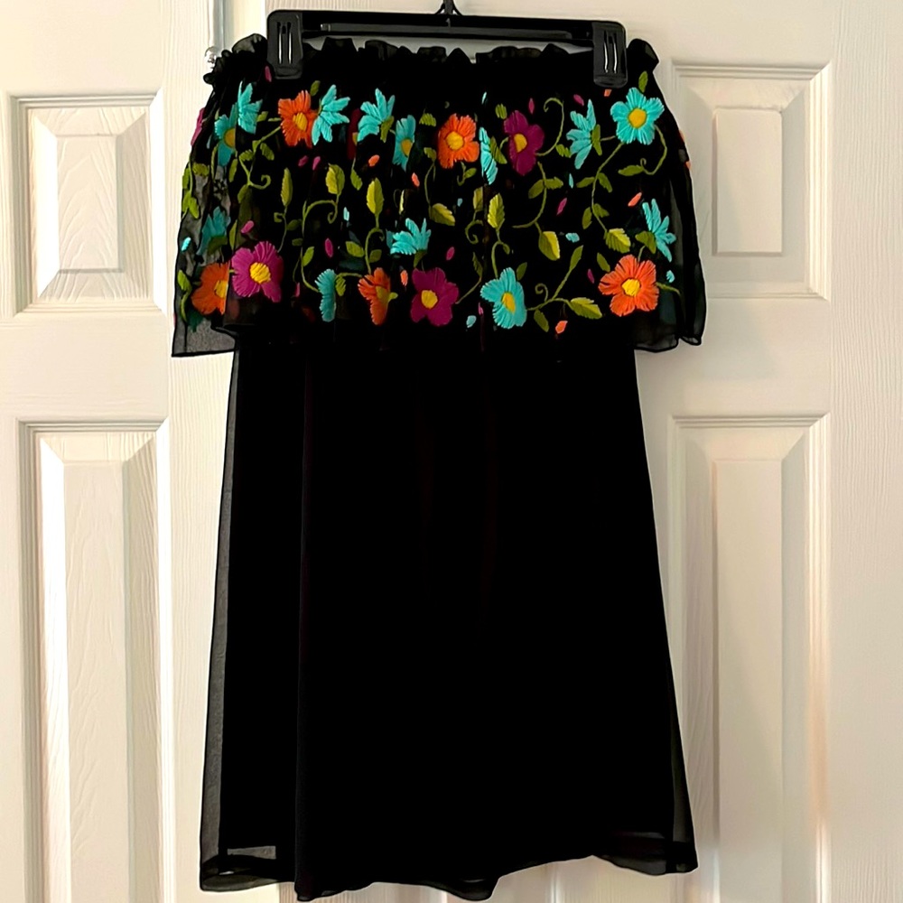 Strapless Judith March mini dress